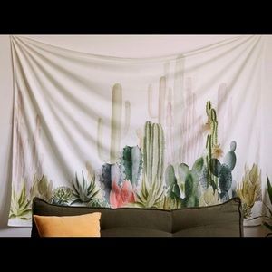 Urban Outfitters Cactus Tapestry